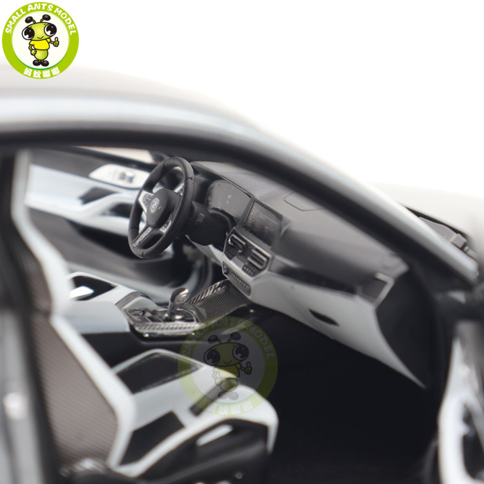 1/18 Minichamps BMW M4 2020 G82 Gray Metallic Diecast Model Toys Car Gifts For Husband Boyfriend Father