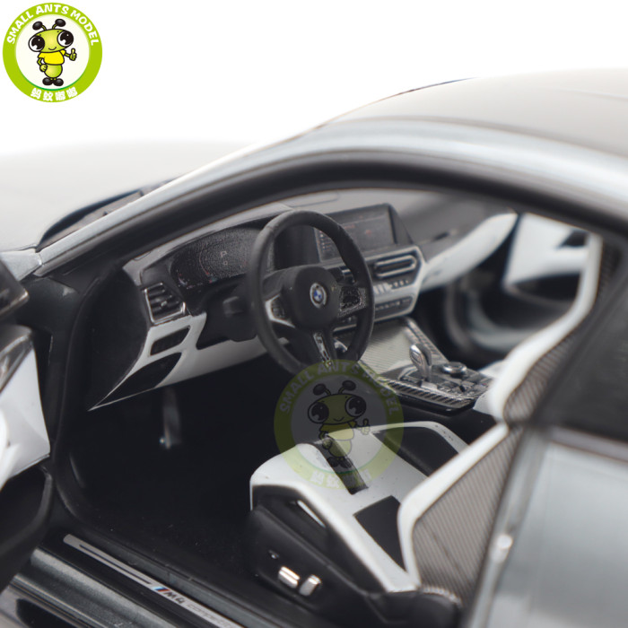 1/18 Minichamps BMW M4 2020 G82 Gray Metallic Diecast Model Toys Car Gifts For Husband Boyfriend Father