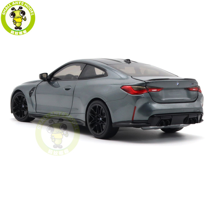 1/18 Minichamps BMW M4 2020 G82 Gray Metallic Diecast Model Toys Car Gifts For Husband Boyfriend Father