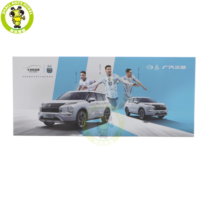 1/18 Mitsubishi OUTLANDER 2022 Argentina Champion Edition Diecast Model Cars Gifts For Father Boyfriend Husband