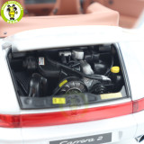 1/18 Porsche 911 Carrera 2 Cabriolet 1990 Norev 187330 Diecast Model Toys Car Gifts For Husband Boyfriend Father