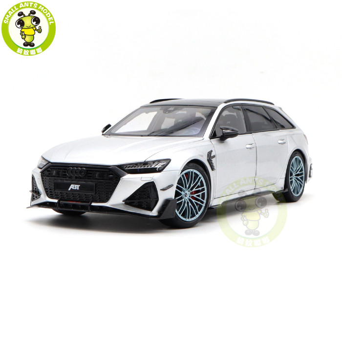 1/18 ABT Audi RS6-R RS6 C8 2020 Polar Master Diecast Model Toy Cars Gifts For Husband Father Boyfriend