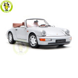 1/18 Porsche 911 Carrera 2 Cabriolet 1990 Norev 187330 Diecast Model Toys Car Gifts For Husband Boyfriend Father
