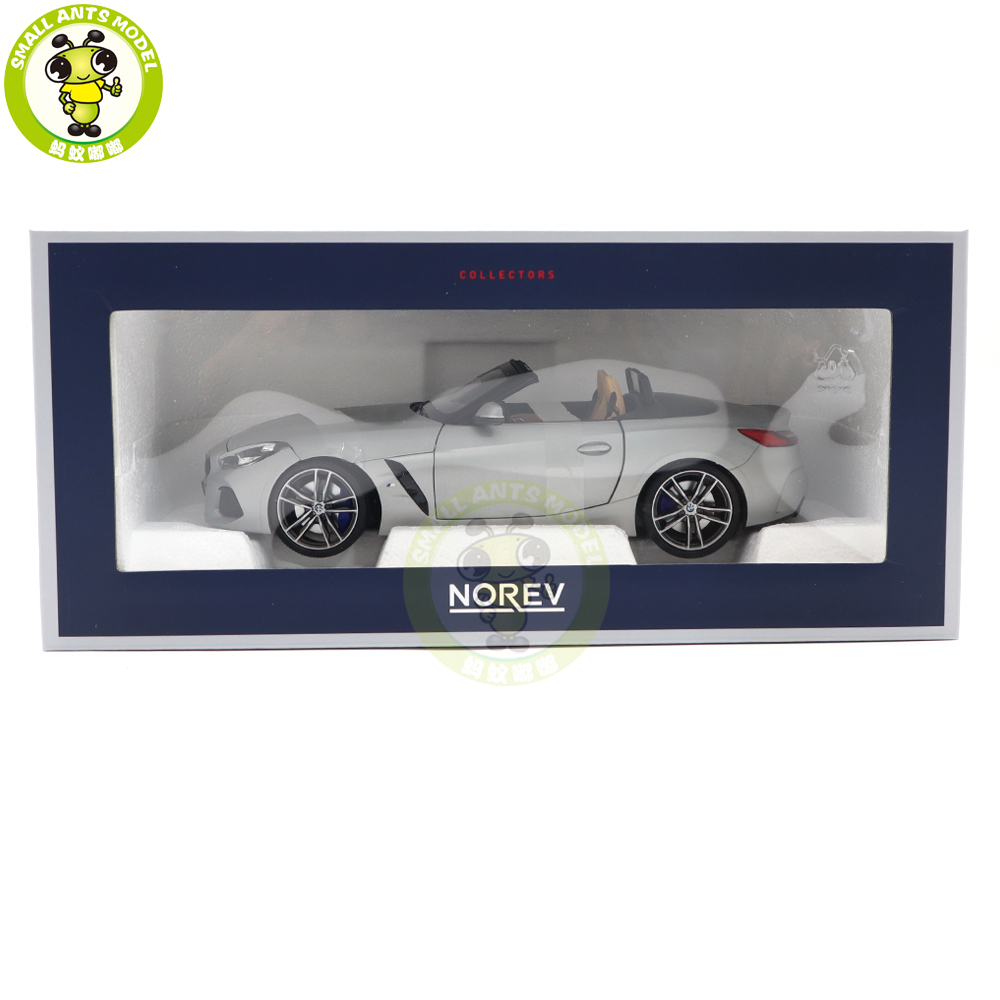 1/18 BMW Z4 2019 G29 Norev 183273 Silver Diecast Model Toy Car