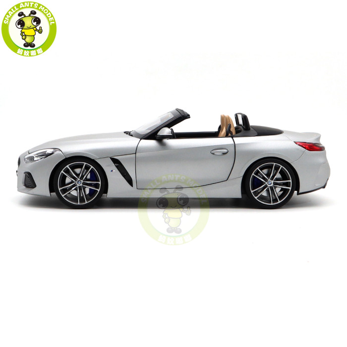 1/18 BMW Z4 2019 G29 Norev 183273 Silver Diecast Model Toy Car Gifts For Father Boyfriend Husband