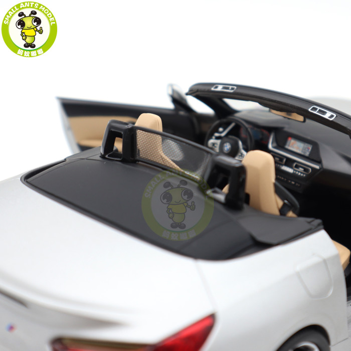 1/18 BMW Z4 2019 G29 Norev 183273 Silver Diecast Model Toy Car Gifts For Father Boyfriend Husband