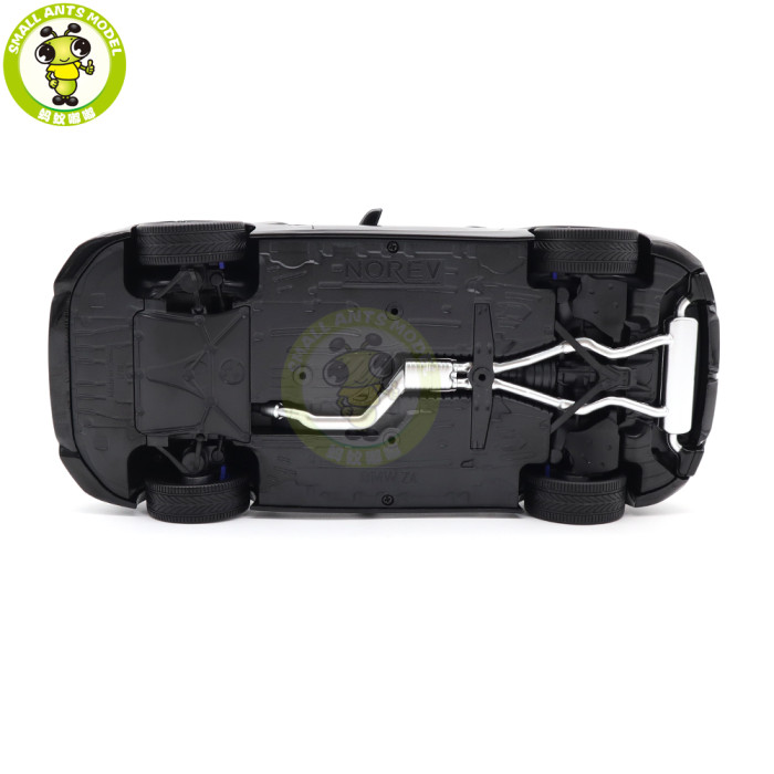 1/18 BMW Z4 2019 G29 Norev 183272 Black Metallic Diecast Model Toy Car Gifts For Father Boyfriend Husband