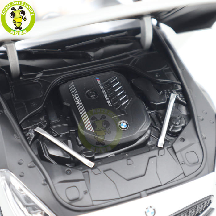 1/18 BMW Z4 2019 G29 Norev 183273 Silver Diecast Model Toy Car Gifts For Father Boyfriend Husband