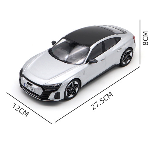 1/18 Audi RS e-tron GT 2021 Norev 188381 Silver Diecast Model Toy Car Gifts For Father Boyfriend Husband