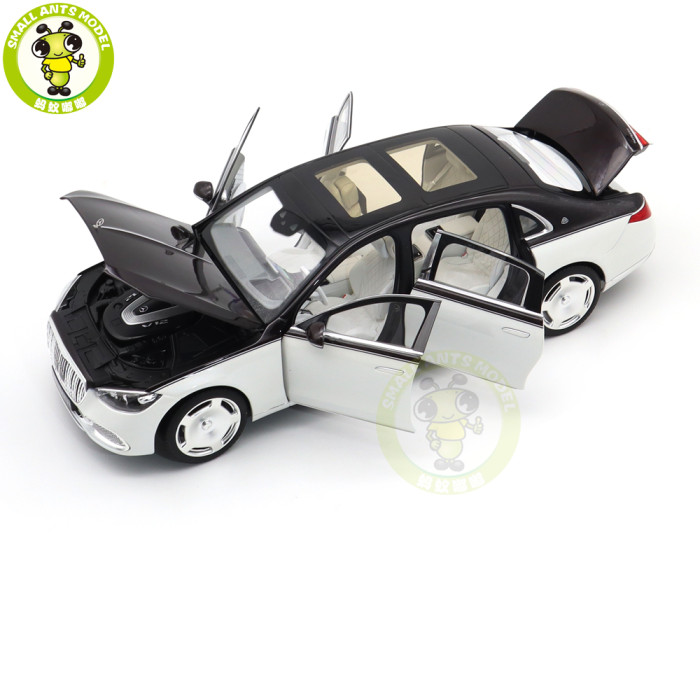 1/18 Mercedes Benz S Class Maybach S680 2021 X223 Norev 183916 Diecast Model Toys Car Gifts For Father Boyfriend Husband