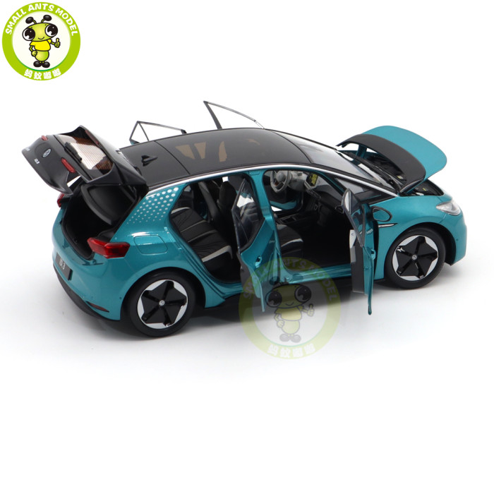 1/18 VW Volkswagen ID 3 ID.3 ID3 Diecast Model Toys Car Gifts For Father Boyfriend Husband