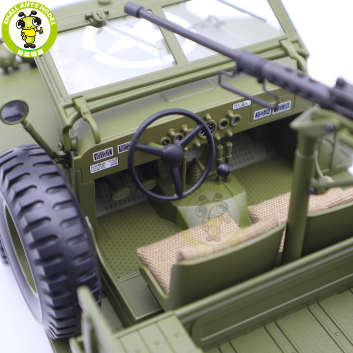 1/18 Dodge BEEP WC Series WC51 WC52 Diecast Model Toys Car Gifts For Father Boyfriend Husband