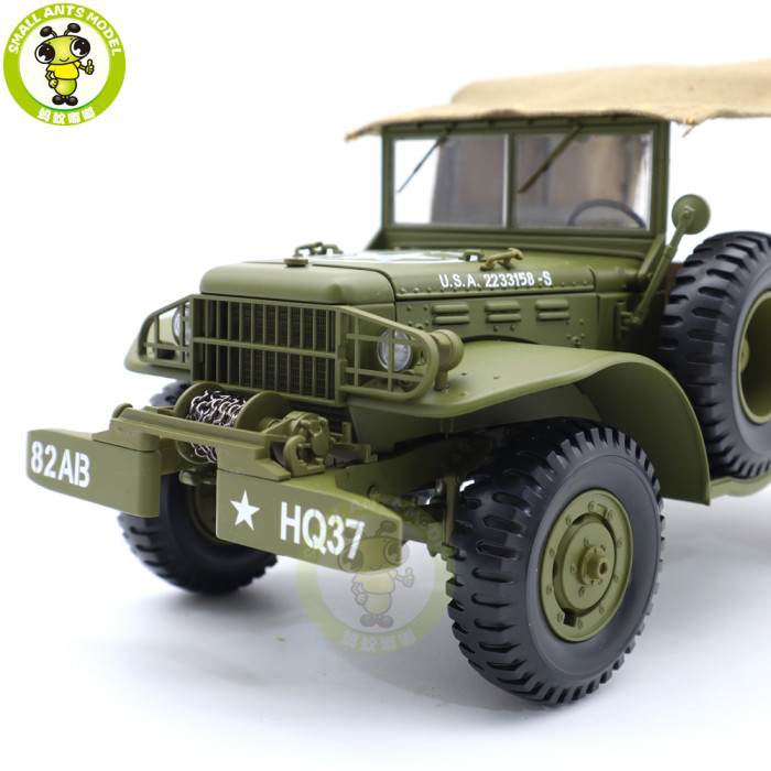 1/18 Dodge BEEP WC Series WC51 WC52 Diecast Model Toys Car Gifts For Father Boyfriend Husband