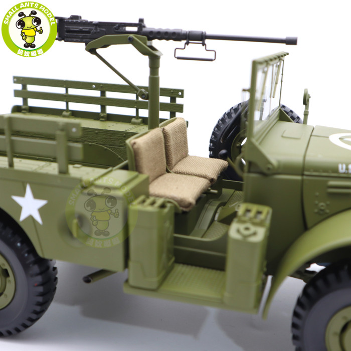 1/18 Dodge BEEP WC Series WC51 WC52 Diecast Model Toys Car Gifts For Father Boyfriend Husband