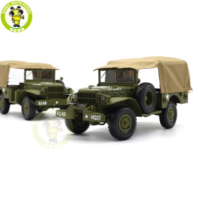 1/18 Dodge BEEP WC Series WC51 WC52 Diecast Model Toys Car Gifts For Father Boyfriend Husband