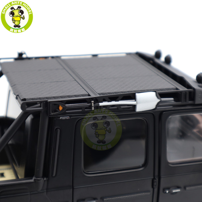 1/18 Benz Brabus G800 Adventure XLP 2020 Pickup Truck Almost Real 860525 Designo Night Black Magno Diecast Model Toy Cars  Gifts