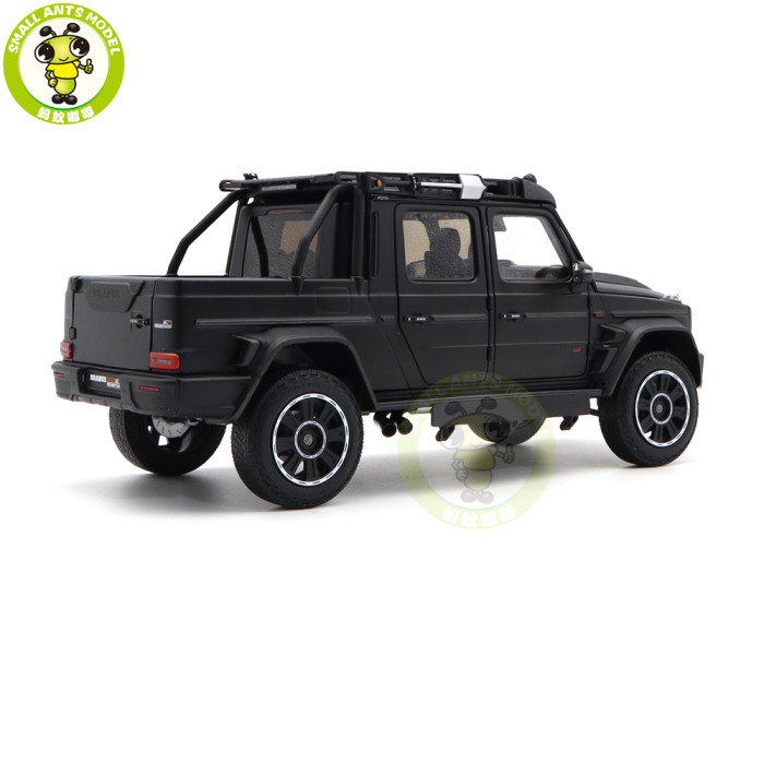 1/18 Benz Brabus G800 Adventure XLP 2020 Pickup Truck Almost Real Diecast Model Toy Cars Boys Girls Gifts