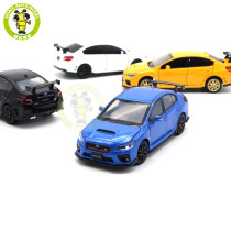 1/32 JKM Subaru WRX STI With Lights Diecast Model Toys Car Boys Girls Gifts