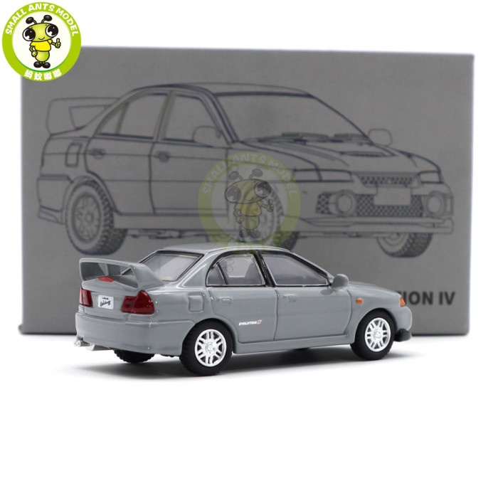 1/64 JKM Mitsubishi Lancer Evolution EVO 4 IV Diecast Model Toy Cars Boys Girls Gifts