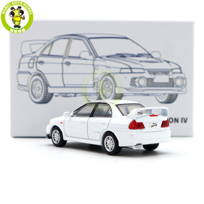 1/64 JKM Mitsubishi Lancer Evolution EVO 4 IV Diecast Model Toy Cars Boys Girls Gifts