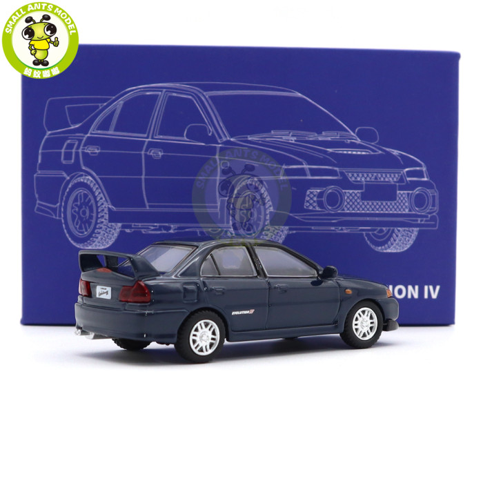 1/64 JKM Mitsubishi Lancer Evolution EVO 4 IV Diecast Model Toy Cars Boys Girls Gifts