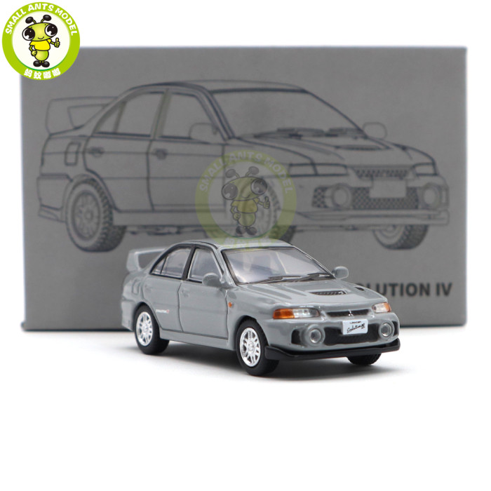 1/64 JKM Mitsubishi Lancer Evolution EVO 4 IV Diecast Model Toy Cars Boys Girls Gifts