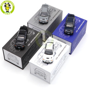 1/64 JKM Mitsubishi Lancer Evolution EVO 4 IV Diecast Model Toy Cars Boys Girls Gifts