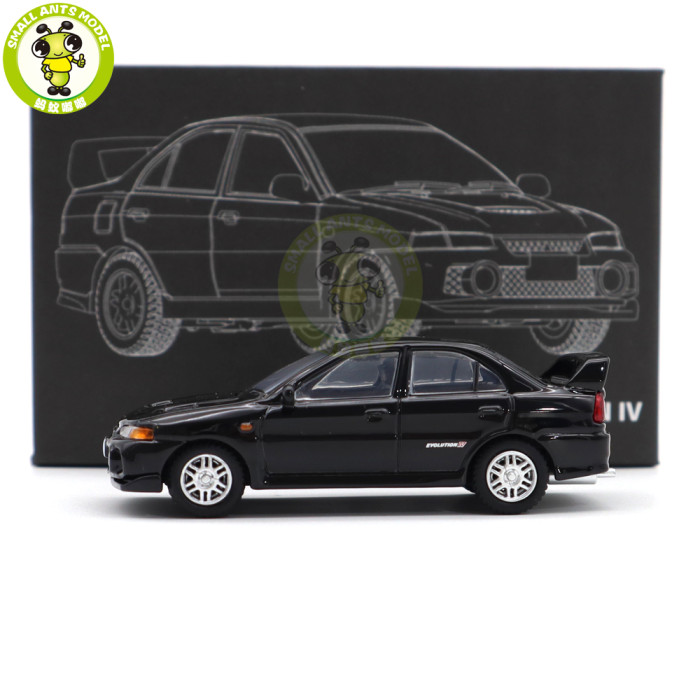 1/64 JKM Mitsubishi Lancer Evolution EVO 4 IV Diecast Model Toy Cars Boys Girls Gifts