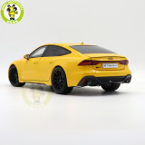 1/18 Audi RS 7 RS7 C8 Sportback 2021 Blue KengFai Diecast Metal Model Car Toys Gifts For Husband Boyfriend Father