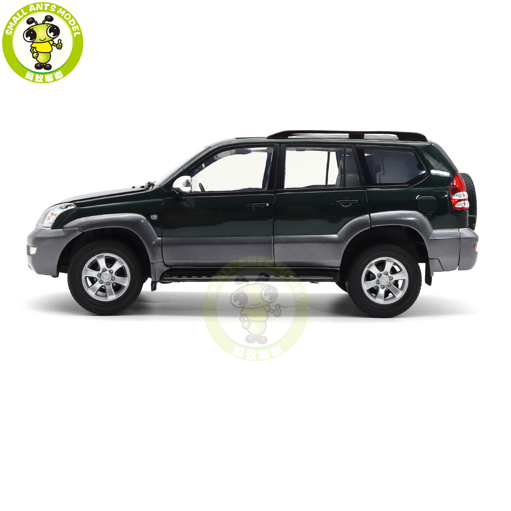 1/18 Toyota Land Cruiser Prado GX Diecast Model Toy Car Gifts For