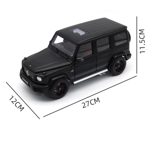 1/18 Minichamps Mercedes AMG G63 G-Class 2018 Black Warrior Diecast Model Toy Cars Gifts For Father Friends
