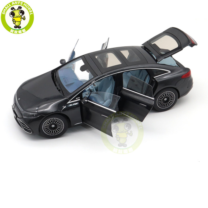 1/18 Mercedes Benz EQS Without Light Diecast Model Toys Car Gifts For Father Friends