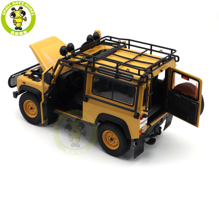 1/18 Land Rover Defender 90 Kyosho 08901 Diecast Model Toy Car Gifts For Friends Father