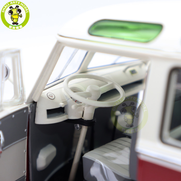 1/18 Schuco VW Volkswagen T1 T1b Samba Bus Van Diecast Model Toy Car Gifts For Friends Father