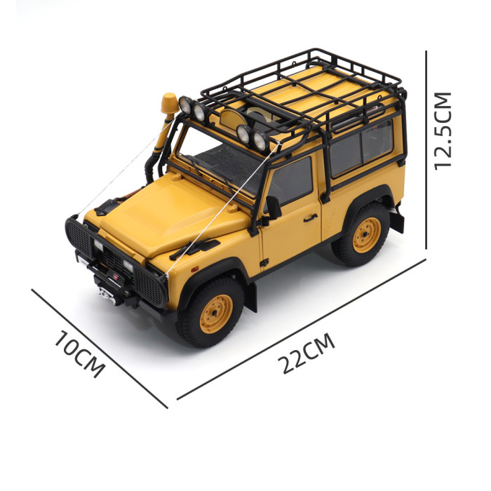 1/18 Land Rover Defender 90 Kyosho 08901 Diecast Model Toy Car Gifts For Friends Father