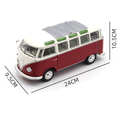 1/18 Schuco VW Volkswagen T1 T1b Samba Bus Van Diecast Model Toy Car Gifts For Friends Father