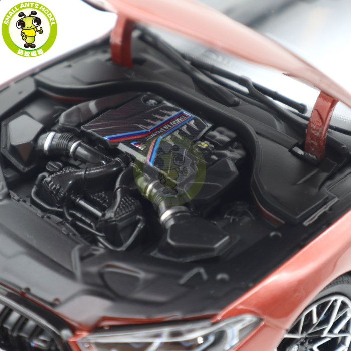 1/18 BMW M8 Coupe 2020 Red Metallic Minichamps 110029020 Diecast Model Toy Car Gifts For Father Friends