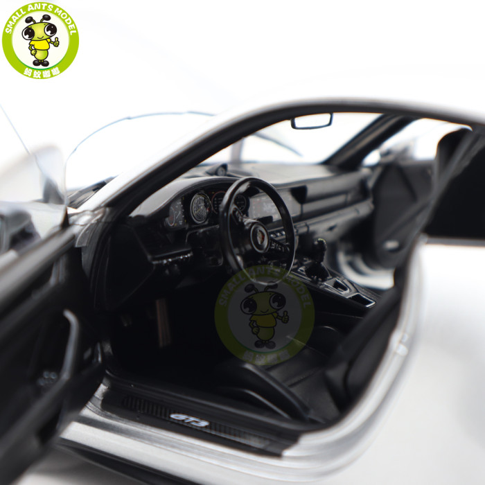 1/18 Porsche 911 992 GT3 Touring 2021 Norev 187318 Silver Diecast Model Toys Car Gifts For Husband Boyfriend Father