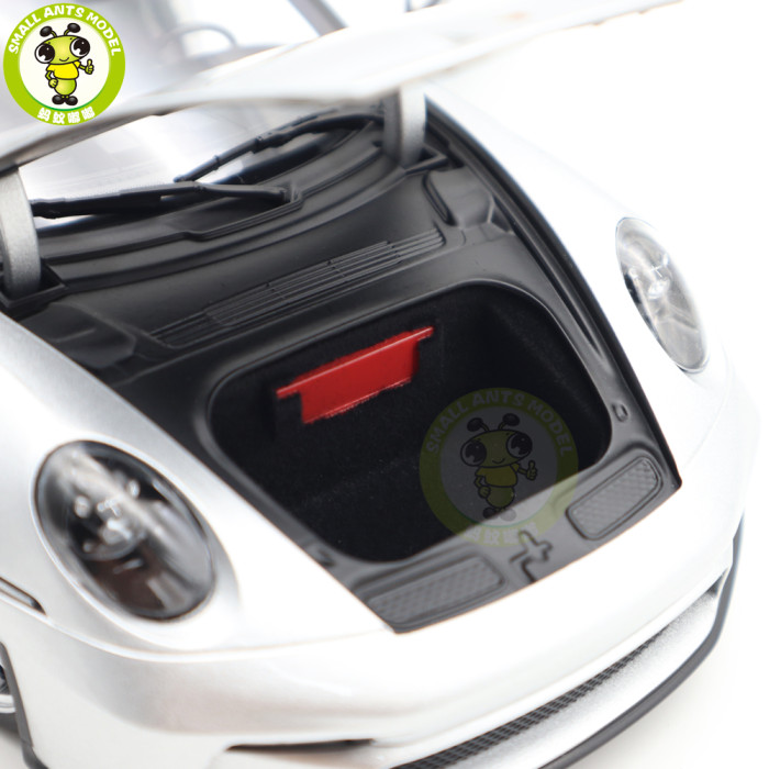 1/18 Porsche 911 992 GT3 Touring 2021 Norev 187318 Silver Diecast Model Toys Car Gifts For Husband Boyfriend Father
