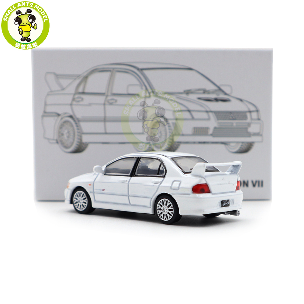 1/64 JKM Mitsubishi Lancer Evolution EVO 7 VII Diecast Model Toy