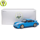 1/18 Almost Real 880202 Porsche RUF SCR 2018 Blue Diecast Model Toy Car Gifts For Friends Father
