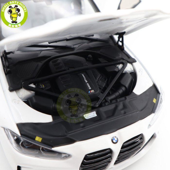 1/18 Minichamps BMW M3 2020 G80 White Diecast Model Toys Car Gifts For Husband Boyfriend Father