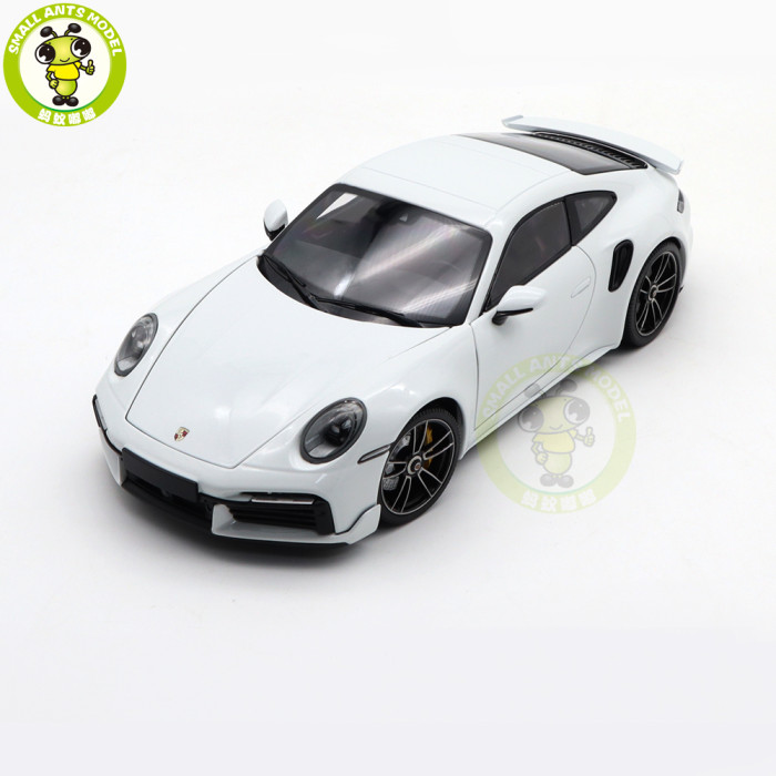 1/18 Minichamps Porsche 911 992 Turbo S Coupe Sport Design 2021 Diecast Model Toys Car Gifts For Friends Father