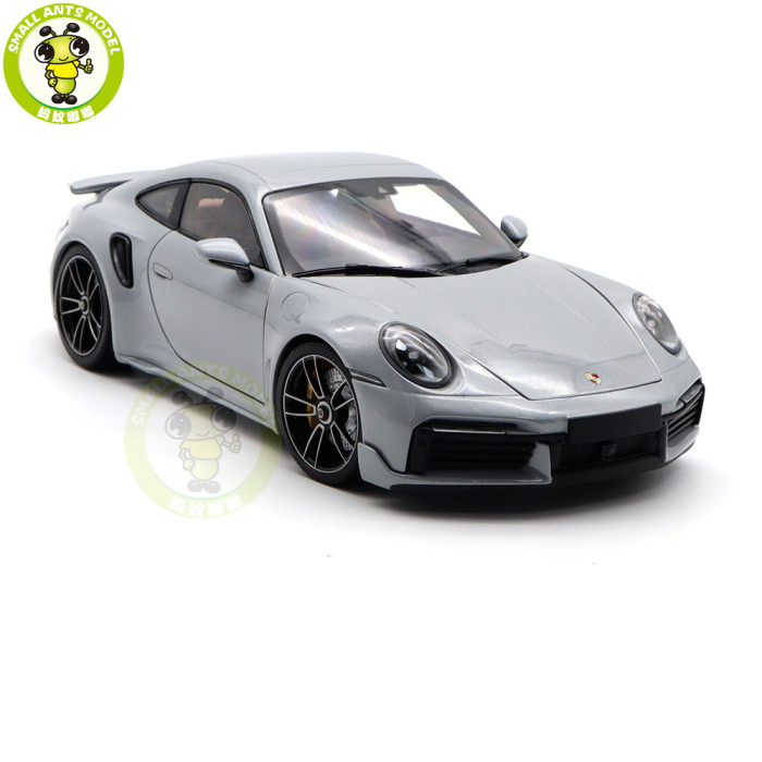 1/18 Minichamps Porsche 911 992 Turbo S Coupe Sport Design 2021 Diecast Model Toys Car Gifts For Friends Father