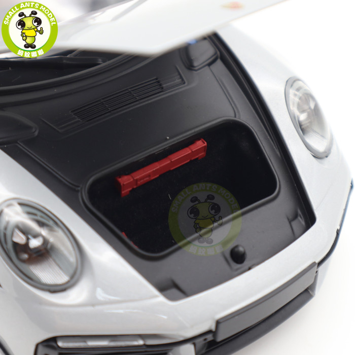 1/18 Minichamps Porsche 911 992 Turbo S Coupe Sport Design 2021 Diecast Model Toys Car Gifts For Friends Father