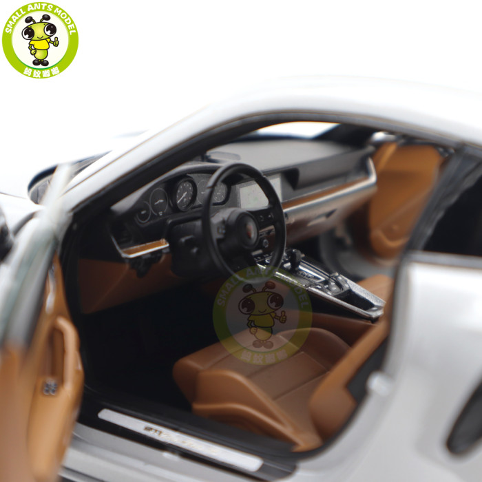 1/18 Minichamps Porsche 911 992 Turbo S Coupe Sport Design 2021 Diecast Model Toys Car Gifts For Friends Father