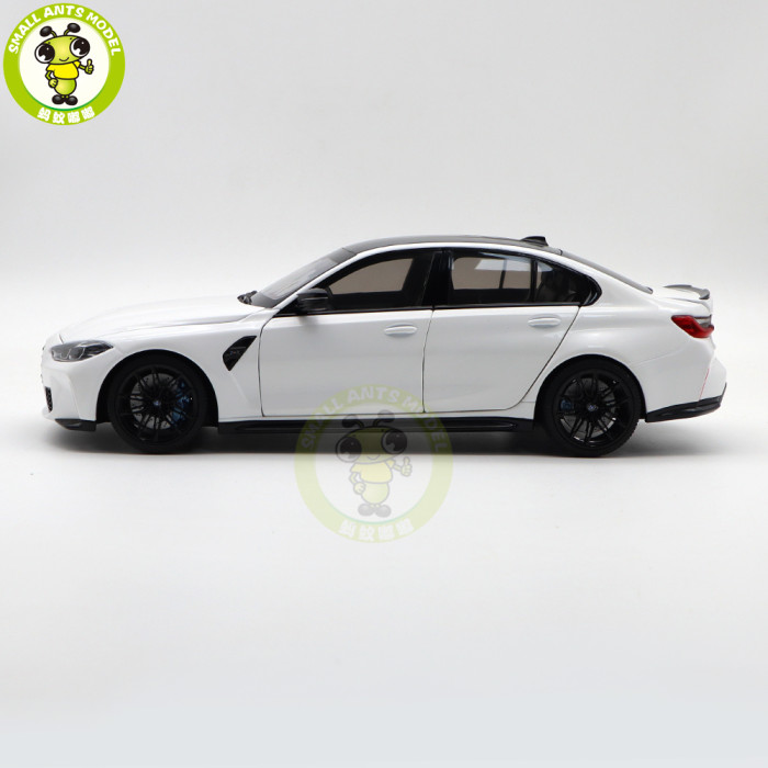 1/18 Minichamps BMW M3 2020 G80 White Diecast Model Toys Car Gifts For Husband Boyfriend Father