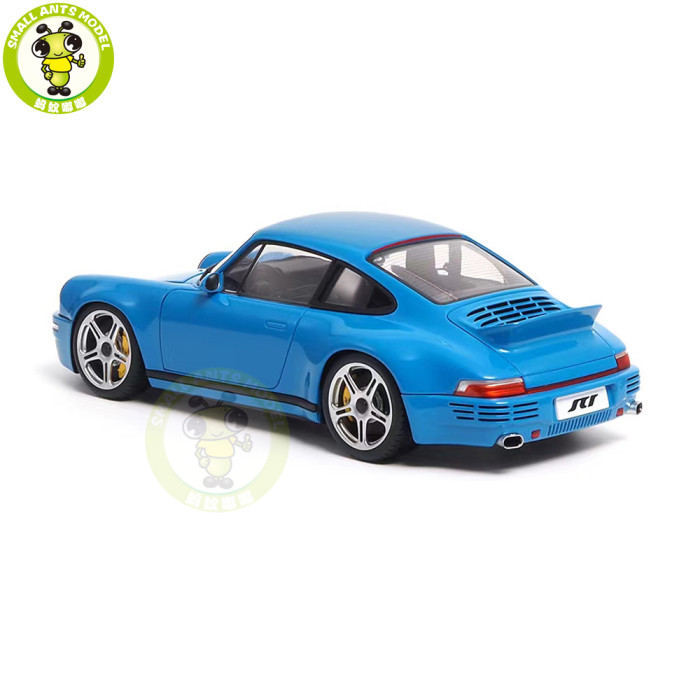 1/18 Almost Real 880202 Porsche RUF SCR 2018 Blue Diecast Model Toy Car Gifts For Friends Father