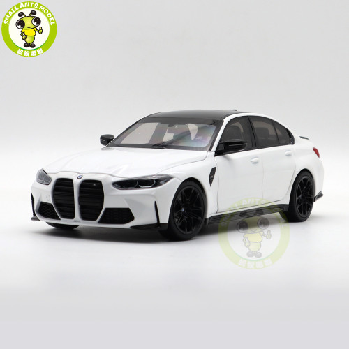 1/18 Minichamps BMW M3 2020 G80 White Diecast Model Toys Car Gifts For Husband Boyfriend Father