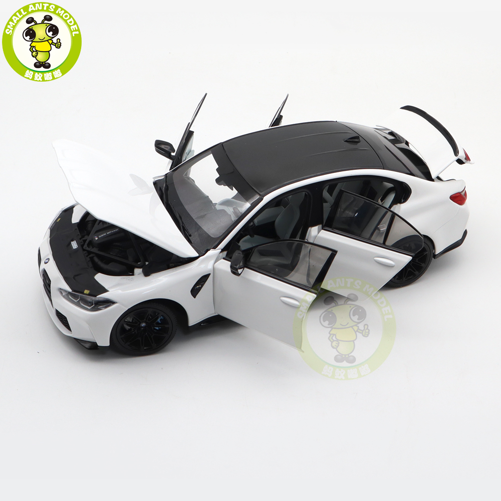  M3 Sedan ホワイト 1/18 ミニカー 1/18 Norev 2015-2019 BMW M3 Competition F80 (White) Diecast Car